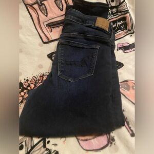 Original American Eagle scratch jogger jeans,pre loved